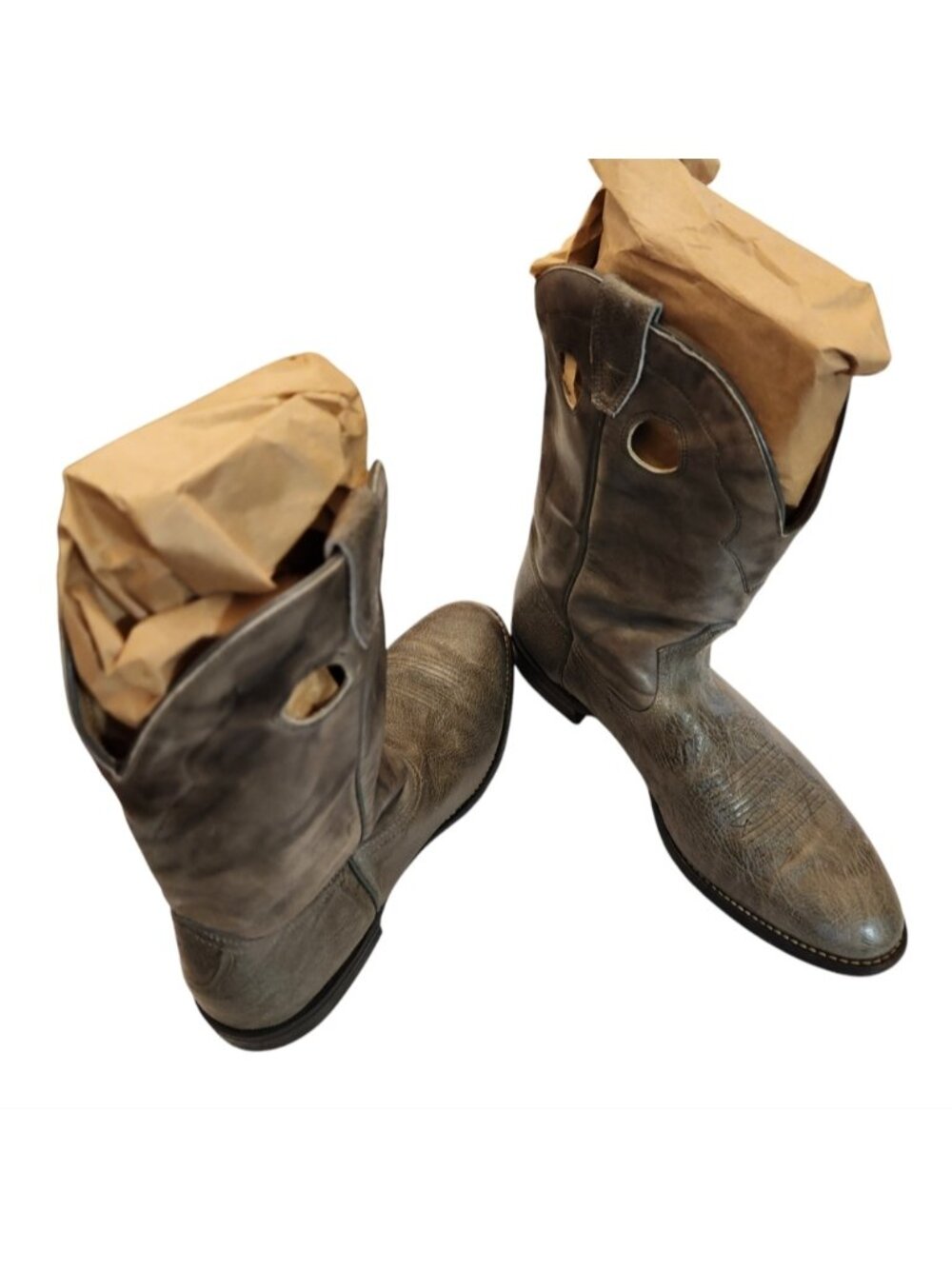 Boulet Canada Vintage pull-on leather boots size 10.5 M